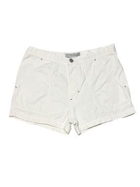 Abercrombie & Fitch Casual White Button Summer Denim Shorts Women's Small